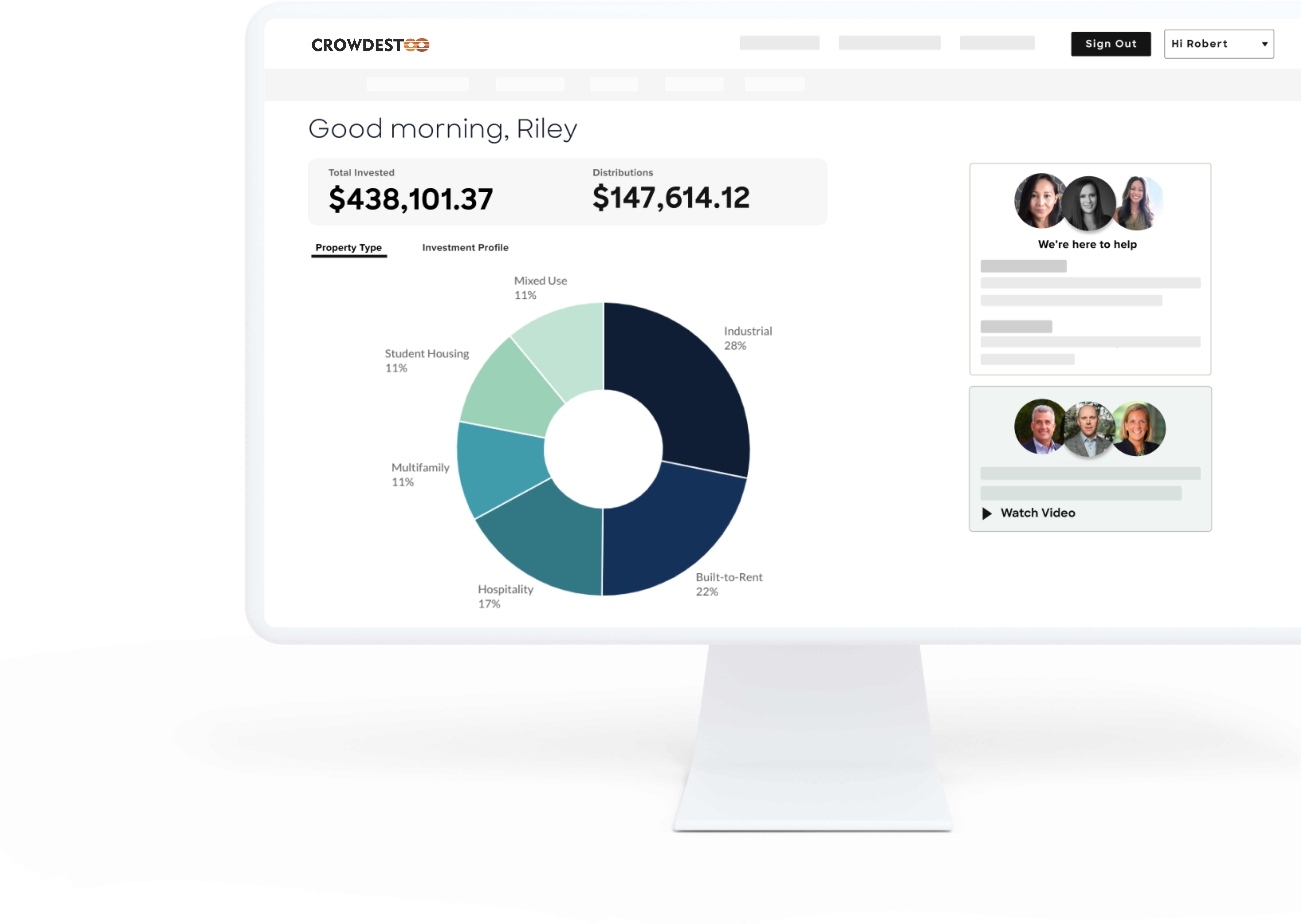 CRE investment platform